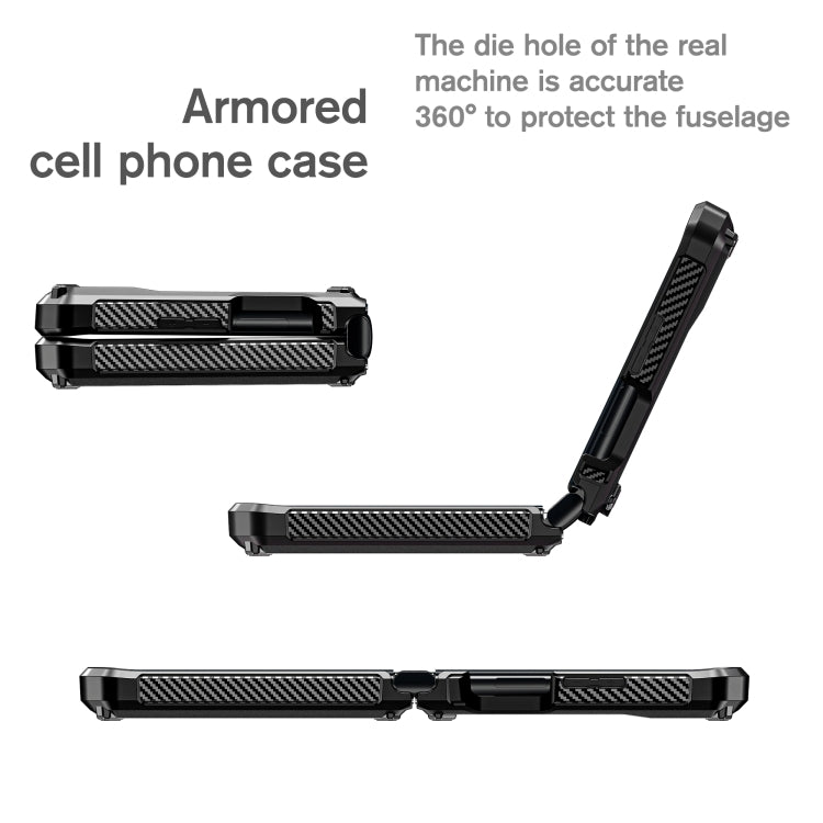 For Motorola Razr 2022 All-inclusive Shockproof Folding Phone Case(Black)