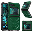 For Motorola Razr 2022 All-inclusive Shockproof Folding Phone Case(Army Green) - Motorola Cases by PMC TechLife | Online Shopping South Africa | PMC TechLife | Buy Now Pay Later Mobicred