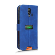 For Blackview BV7200 Skin Feel Magnetic Flip Leather Phone Case(Blue)