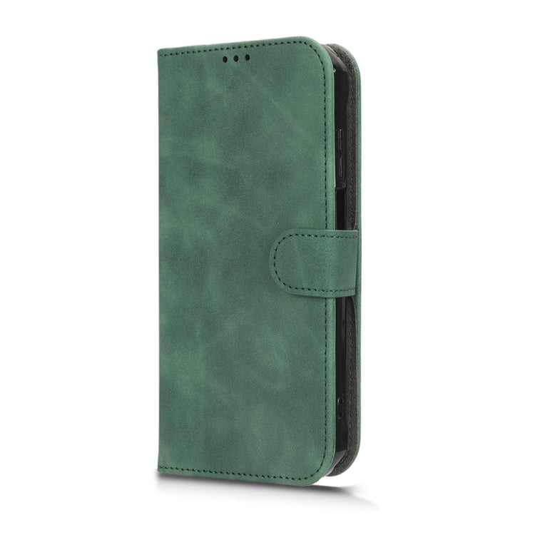 For Blackview BV7200 Skin Feel Magnetic Flip Leather Phone Case(Green)