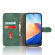 For Blackview BV7200 Skin Feel Magnetic Flip Leather Phone Case(Green)