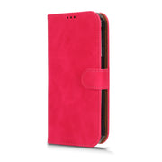 For Blackview BV7200 Skin Feel Magnetic Flip Leather Phone Case(Rose Red)
