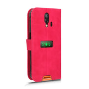 For Blackview BV7200 Skin Feel Magnetic Flip Leather Phone Case(Rose Red)