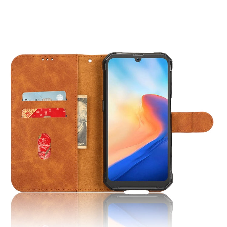 For Blackview BV7200 Skin Feel Magnetic Flip Leather Phone Case(Brown)