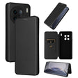 For vivo X90 Pro+ 5G Carbon Fiber Texture Flip Leather Phone Case(Black) - vivo Cases by PMC TechLife | Online Shopping South Africa | PMC TechLife