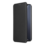 For vivo X90 Pro+ 5G Carbon Fiber Texture Flip Leather Phone Case(Black)