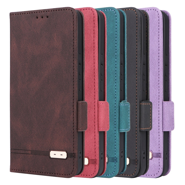 For Ulefone Note 14 Magnetic Clasp Leather Phone Case(Red)