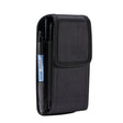 For 6.5-6.9 inch Smartphones Vertical Double Grid Oxford Cloth Phone Case(Black) - Cloth Bag by PMC Jewellery | Online Shopping South Africa | PMC Jewellery | Buy Now Pay Later Mobicred