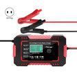 Motorcycle / Car Battery Smart Charger with LCD Creen, Plug Type:US Plug(Red) - Battery Charger by PMC TechLife | Online Shopping South Africa | PMC TechLife | Buy Now Pay Later Mobicred
