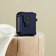 For AirPods 1 / 2 Eagle Shockproof Earphone Protective Case with Switch(Royal Blue) - For AirPods 1/2 by PMC Jewellery | Online Shopping South Africa | PMC Jewellery | Buy Now Pay Later Mobicred