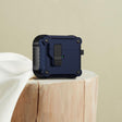 For AirPods 3 Eagle Shockproof Earphone Protective Case with Switch(Royal Blue) - For AirPods 3 by PMC Jewellery | Online Shopping South Africa | PMC Jewellery | Buy Now Pay Later Mobicred