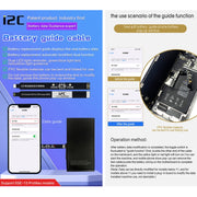 For iPhone 5 SE / 6s / 6 Plus / 6s Plus / 7 / 7 Plus i2C Battery Boot Strap Test Flex Cable