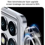 For Xiaomi Redmi K70 Pro Armor Clear TPU Hard PC Phone Case(Matte Black)