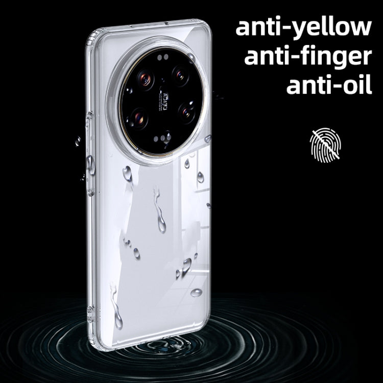 For Xiaomi 14 Ultra Armor Clear TPU Hard PC Phone Case(Clear)