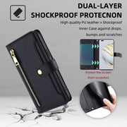 For Huawei Nova 10 Pro Sheep Texture Cross-body Zipper Wallet Leather Phone Case(Black)