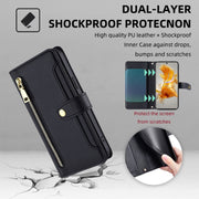 For Huawei Mate 50 Sheep Texture Cross-body Zipper Wallet Leather Phone Case(Black)