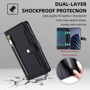 For OnePlus 10 Pro 5G Sheep Texture Cross-body Zipper Wallet Leather Phone Case(Black)