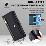 For OnePlus Ace Racing Sheep Texture Cross-body Zipper Wallet Leather Phone Case(Black)