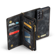 For Samsung Galaxy A14 5G CaseMe 008 Detachable Multifunctional Leather Phone Case(Black)