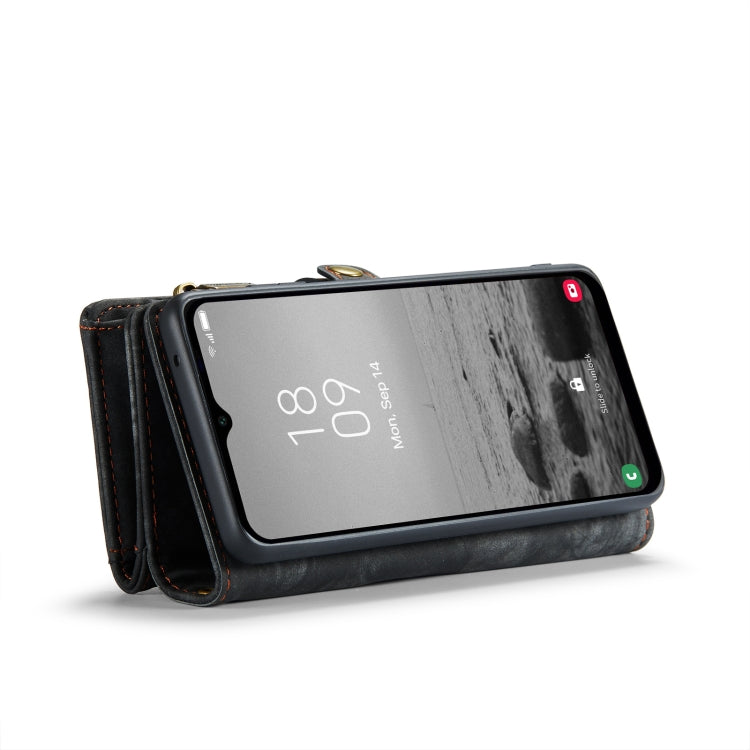 For Samsung Galaxy A14 5G CaseMe 008 Detachable Multifunctional Leather Phone Case(Black)
