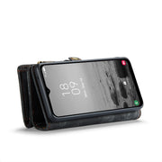 For Samsung Galaxy A14 5G CaseMe 008 Detachable Multifunctional Leather Phone Case(Black)