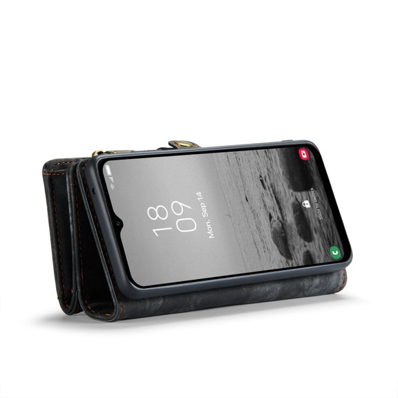 For Samsung Galaxy A14 5G CaseMe 008 Detachable Multifunctional Leather Phone Case(Black)