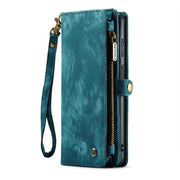 For Samsung Galaxy A14 5G CaseMe 008 Detachable Multifunctional Leather Phone Case(Blue)