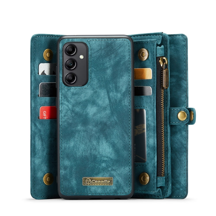 For Samsung Galaxy A14 5G CaseMe 008 Detachable Multifunctional Leather Phone Case(Blue)