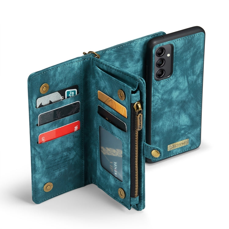 For Samsung Galaxy A14 5G CaseMe 008 Detachable Multifunctional Leather Phone Case(Blue)