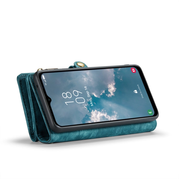 For Samsung Galaxy A14 5G CaseMe 008 Detachable Multifunctional Leather Phone Case(Blue)