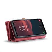For Samsung Galaxy A14 5G CaseMe 008 Detachable Multifunctional Leather Phone Case(Red)