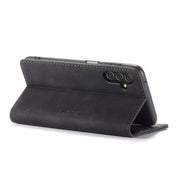 For Samsung Galaxy A14 5G CaseMe 013 Multifunctional Horizontal Flip Leather Phone Case(Black)