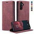 For Samsung Galaxy A54 CaseMe 013 Multifunctional Horizontal Flip Leather Phone Case(Wine Red) - free shipping - PMC TechLife - Order now!