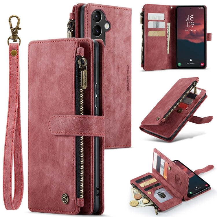 For Samsung Galaxy A54 CaseMe C30 Multifunctional Phone Leather Phone Case(Red)