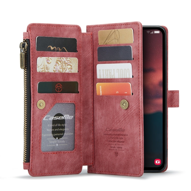 For Samsung Galaxy A54 CaseMe C30 Multifunctional Phone Leather Phone Case(Red)