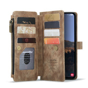 For Samsung Galaxy A54 CaseMe C30 Multifunctional Phone Leather Phone Case(Brown)