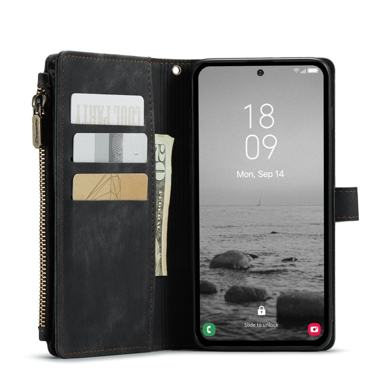 For Samsung Galaxy A54 CaseMe C30 Multifunctional Phone Leather Phone Case(Black)
