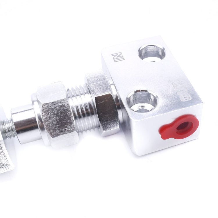 Car Brake Bias Proportioning Valve Pressure Regulator(Silver)