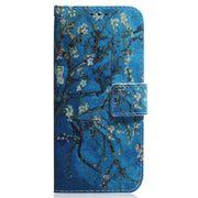 For OPPO A58 Coloured Drawing Flip Leather Phone Case(Apricot)
