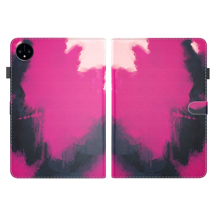 For Huawei MatePad Pro 11 2022 Watercolor Pattern Flip Leather Tablet Case(Berry Color)