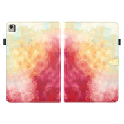 For Nokia T21 Watercolor Pattern Flip Leather Tablet Case(Spring Cherry)
