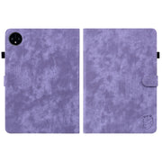 For Huawei MatePad Pro 11 2022 Tiger Pattern Flip Leather Tablet Case(Purple)