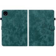 For Huawei MatePad Pro 11 2022 Tiger Pattern Flip Leather Tablet Case(Dark Green)
