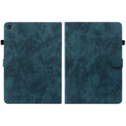 For Huawei MatePad SE Tiger Pattern Flip Leather Tablet Case(Dark Blue)
