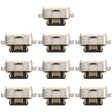 For Motorola One Fusion+ 10pcs Charging Port Connector - Others by PMC TechLife | Online Shopping South Africa | PMC TechLife