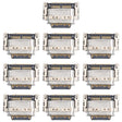 For Motorola One Zoom 10pcs Charging Port Connector - Others by PMC TechLife | Online Shopping South Africa | PMC TechLife