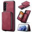 For Samsung Galaxy S24+ 5G JEEHOOD Magnetic Zipper Horizontal Flip Leather Phone Case(Red) - free shipping - PMC Jewellery - Order now!