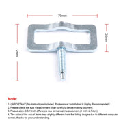 For Ford V8 V10 Car Modified Exhaust Manifold Clips