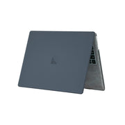 For Microsoft Surface Laptop 13.5 inch Flannel Shockproof Frosted Laptop Protective Case(Black)