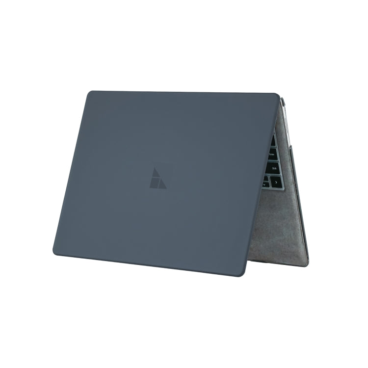 For Microsoft Surface Laptop 13.5 inch Flannel Shockproof Frosted Laptop Protective Case(Black)